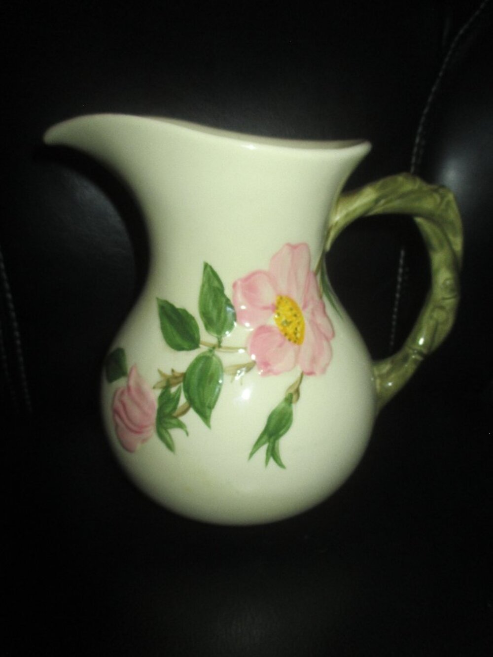 Vintage Franciscan Desert Rose Pitcher Water Milk Juice 6 1/2"